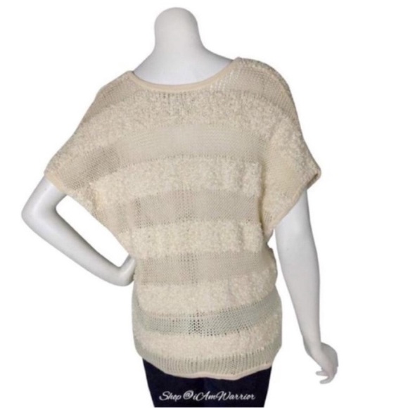 Rag & Bone textured stripe slouchy cotton-blend sweater *shop@iamwarrior - Picture 4 of 9